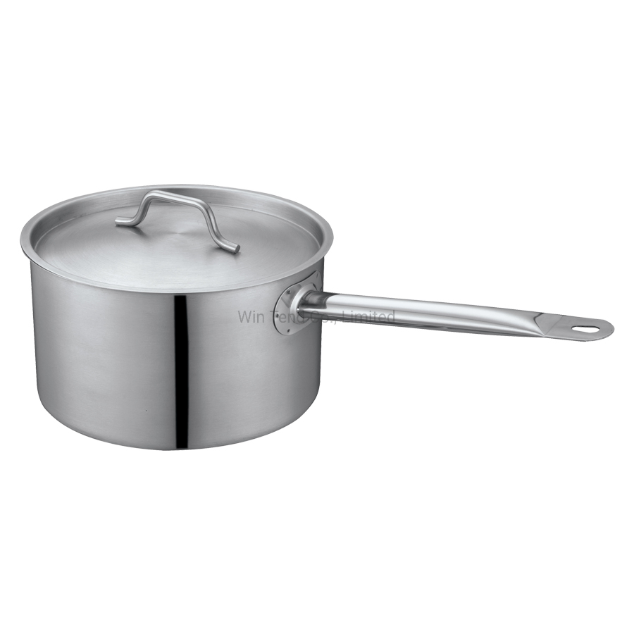 Low Body Hard Cast Sanded Heat Conduction Sandwich Combine Bottom Induction Sauce Pan