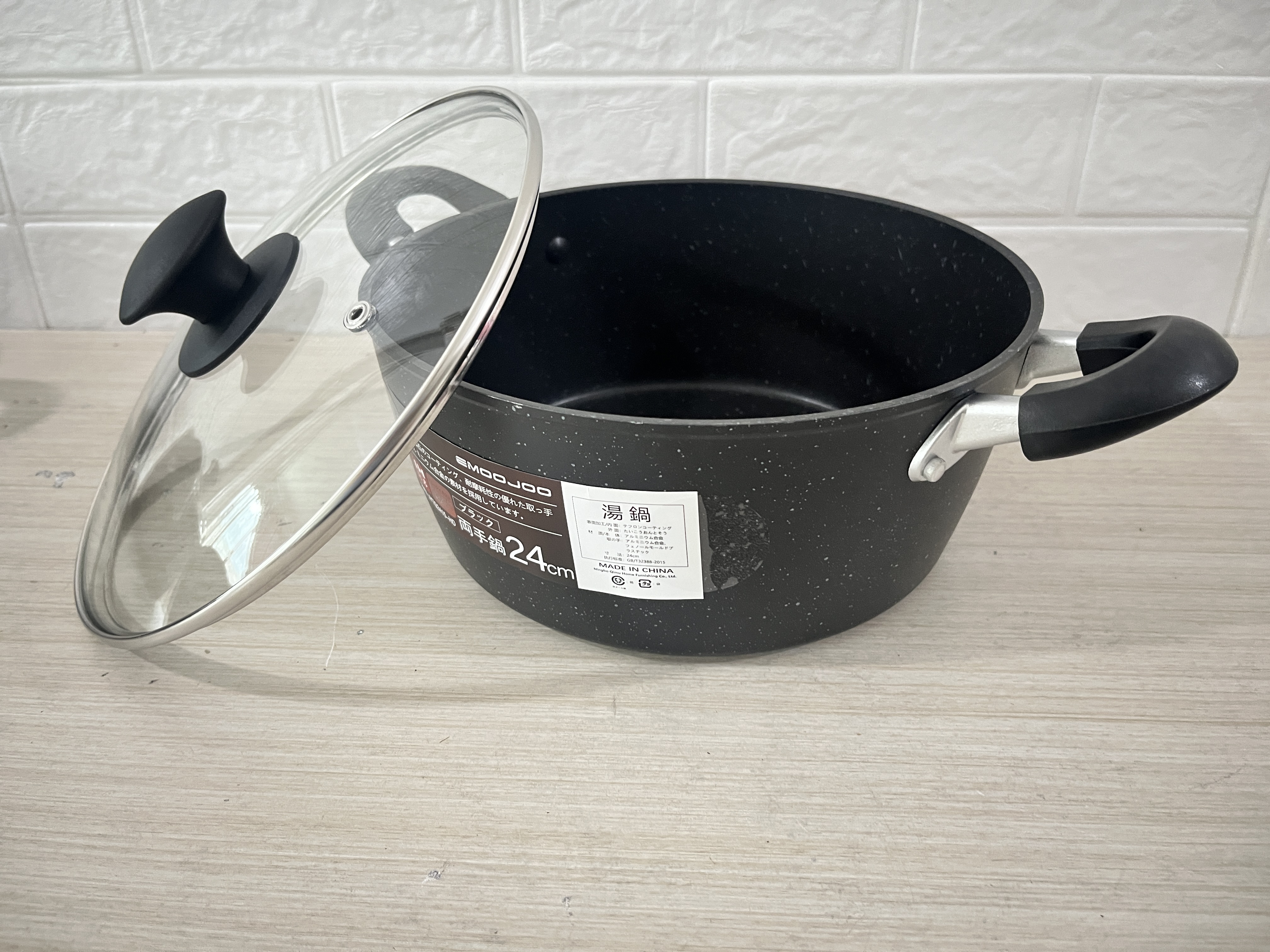 Non-Stick Stone Dual-Sided Stockpot for Induction Cooker and Gas Stove Aluminum Casting Stew Pot Household Soup Pot and Cookware