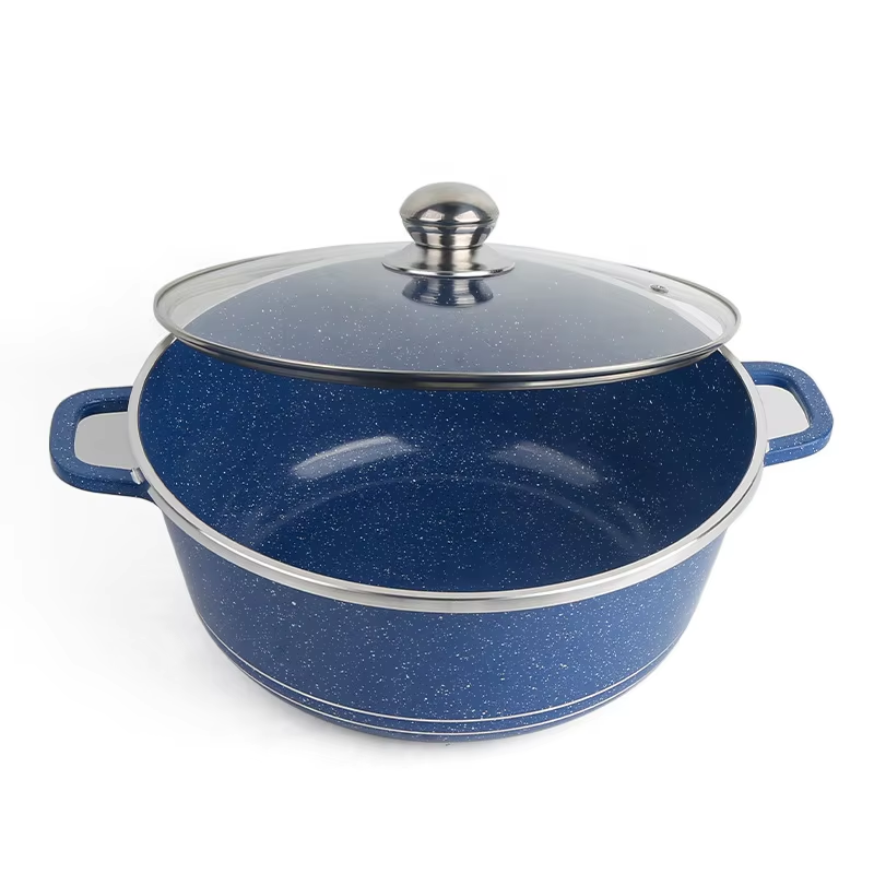 Cookware Set Cookware Kitchenware and Cookware with Glass Cover Professional 6pcs Metal Simple