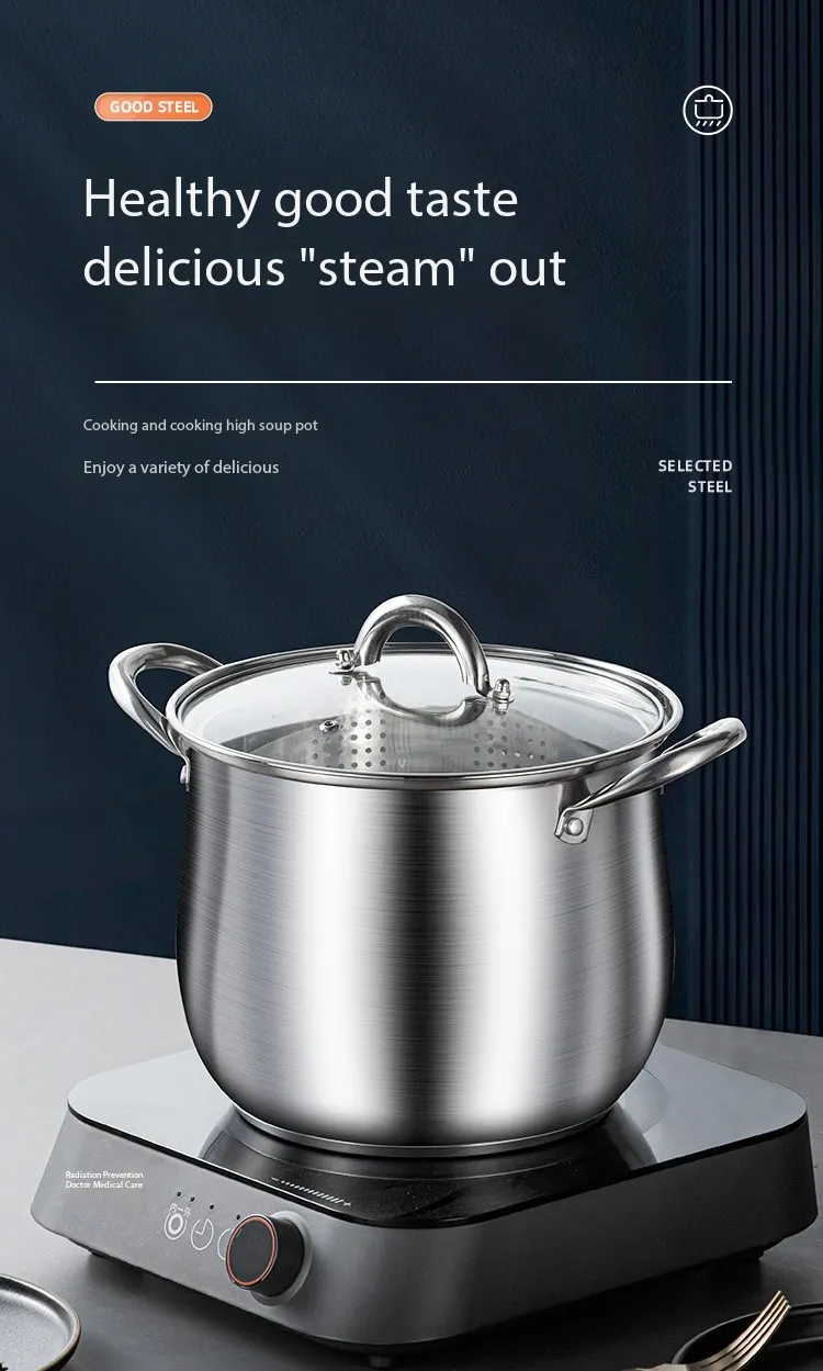 Large Capacity Soup Pot