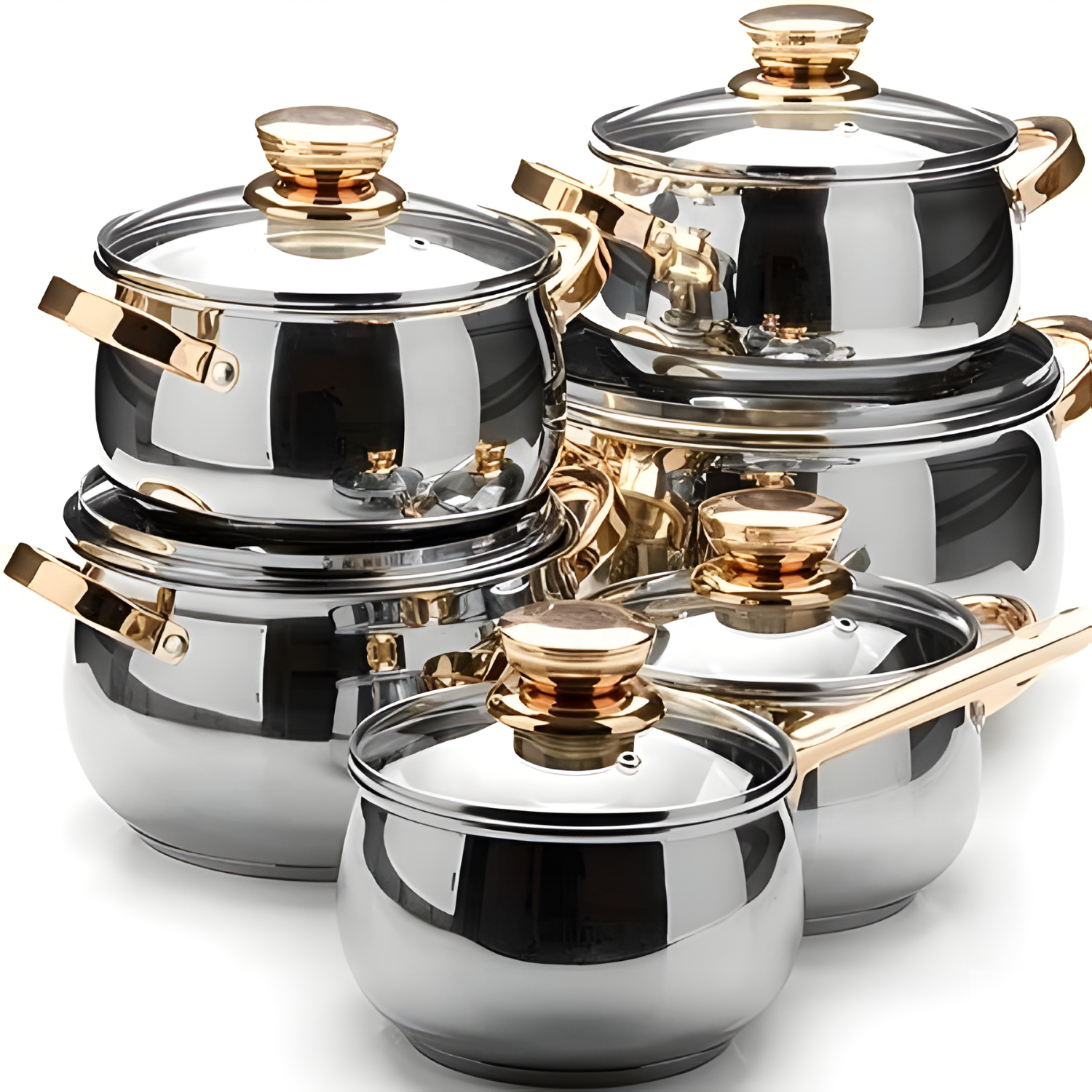 Stainless Steel Cookware Set Banner