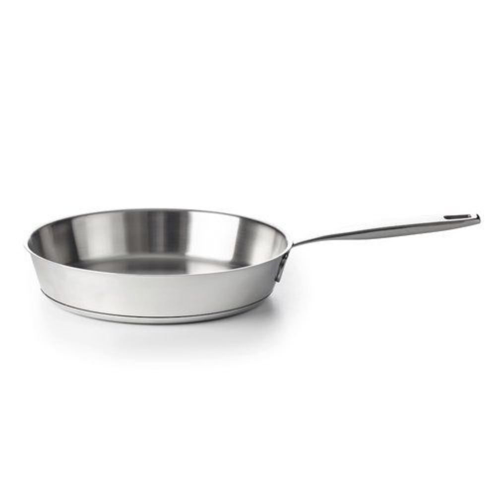 Premium Stainless Steel Honeycomb Frying Pan Non Stick Skillet with Stay Cool Handle Induction Scratch Professional Cookware