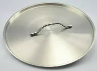 Low Body Hard Cast Sanded Heat Conduction Sandwich Combine Bottom Induction Sauce Pan - Lid