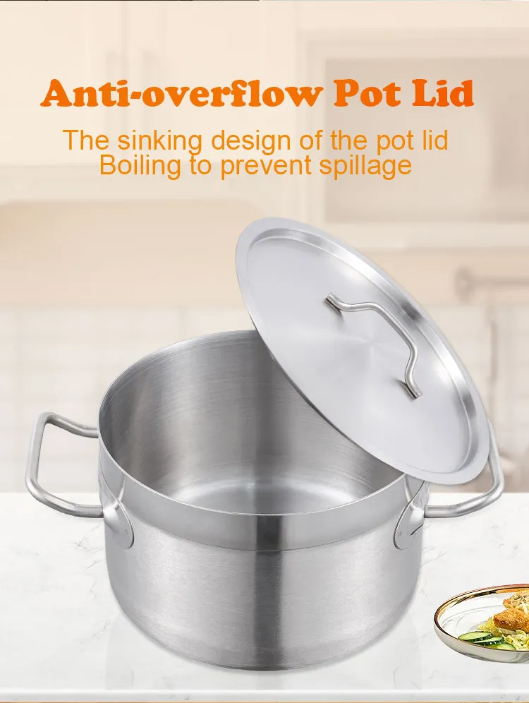 Stainless Steel Sauce Pot Detail 2