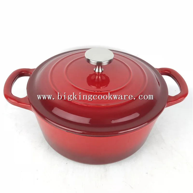 Enamel Cast Iron Casserole View 1