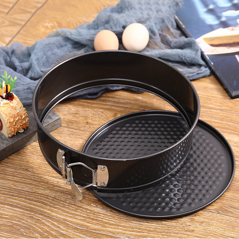 Wholesale 6 Pcs Cake Pan Set Round Square Heart Non Stick Removable Bottom Bakeware for Baking Bakery Supplies
