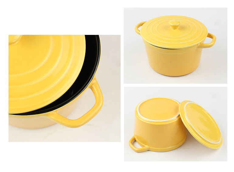 Wholesale Mini Ceram Soup Pots Kitchen Cute Casserole Pot Restaurant Ceramic Pots for Cooking Support OEM