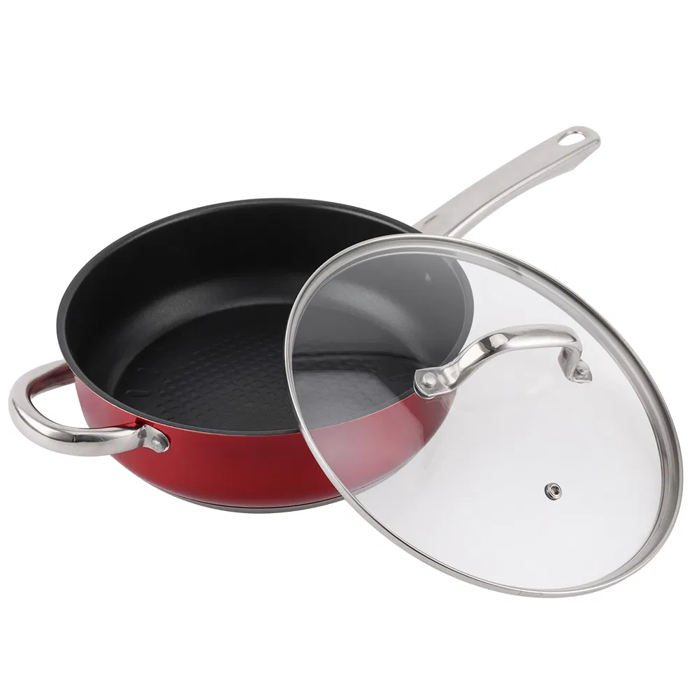 Induction Home Appliance Kitchen Pot 12PCS Stainless Steel Cookware