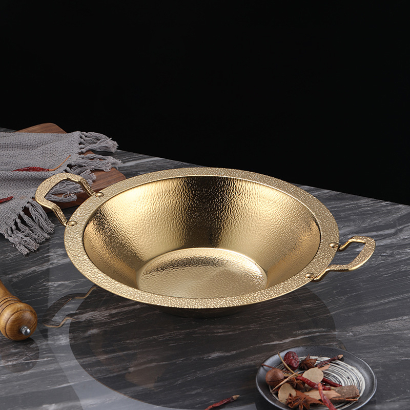 Classic Style Stainless Pot Cookware Set for Home Wedding Restaurant Cooking