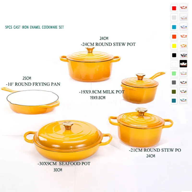 Enamel Dutch Oven 1