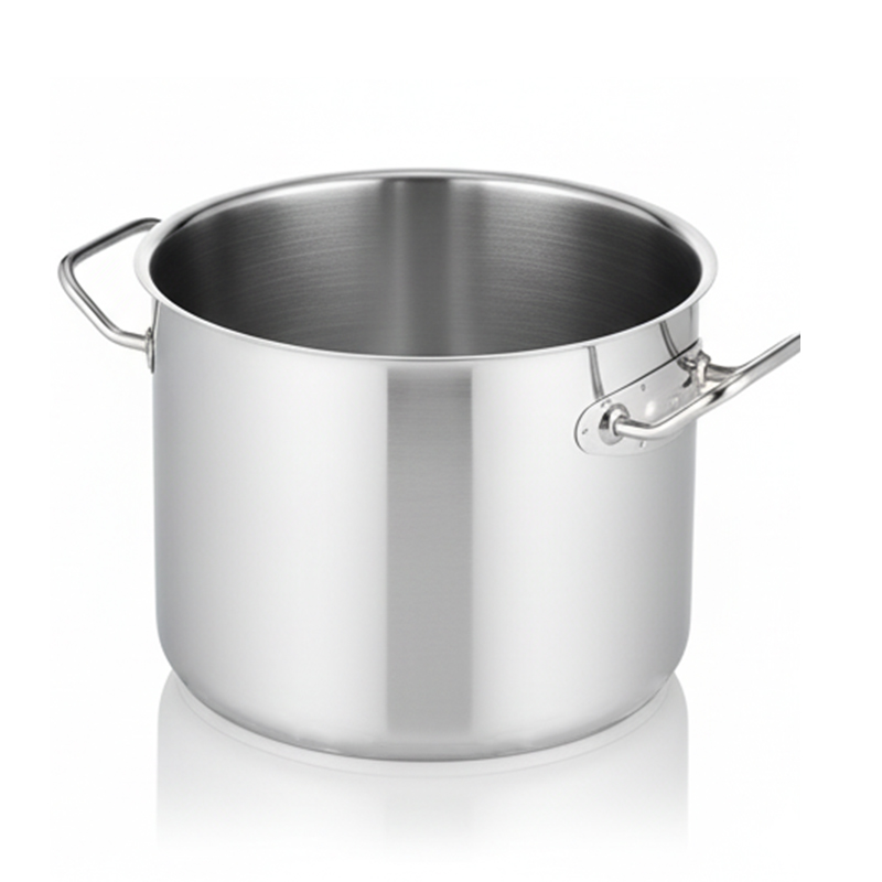 Factory Direct Stainless Steel Stock Pot Soup Stock Pot With Double Ears With Lid for Hotel Kitchen Use