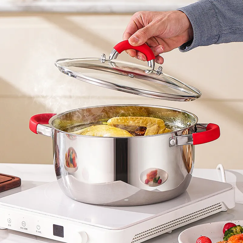 16 Pieces Stainless Steel Pot Set