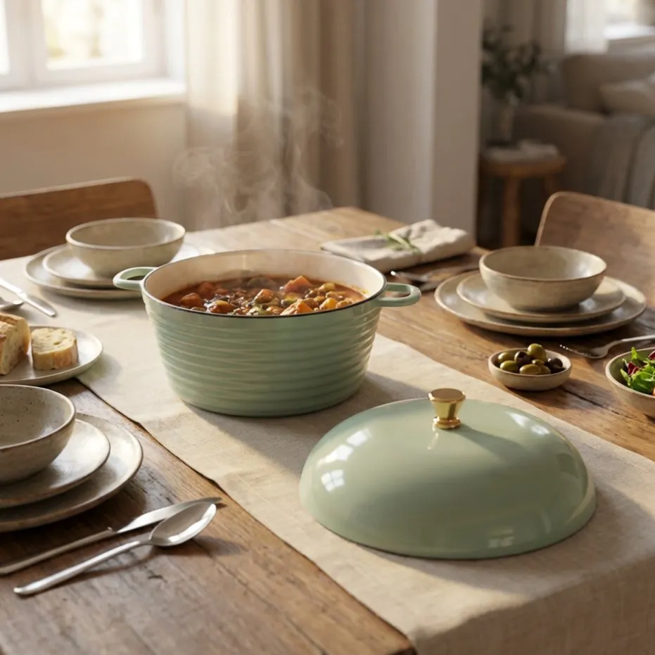 Enameled Cast Iron Cookware