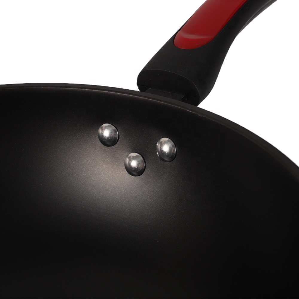 Kitchen Cookware Saute Pan Sauce Pots Deep Skillet Nonstick Pans Cast Iron Tradition Wok With Lid