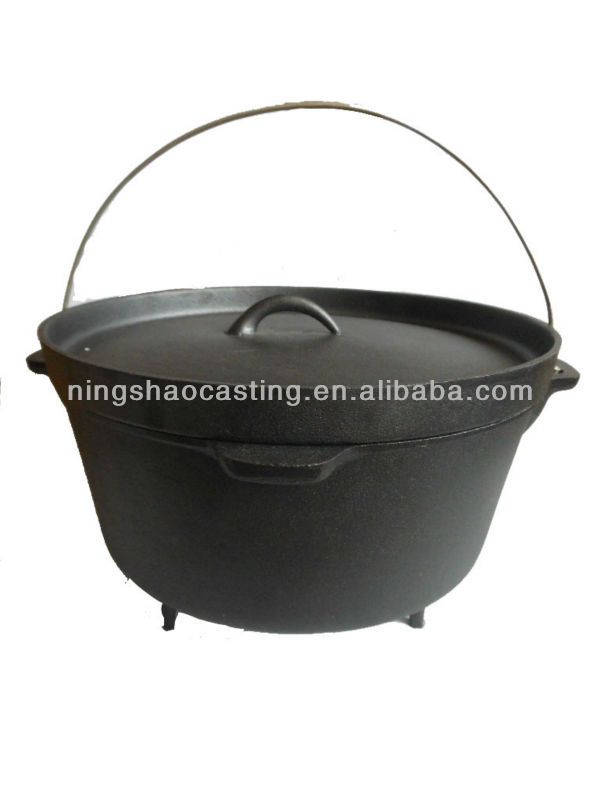 Cast Iron Dutch Oven and Tripod Set