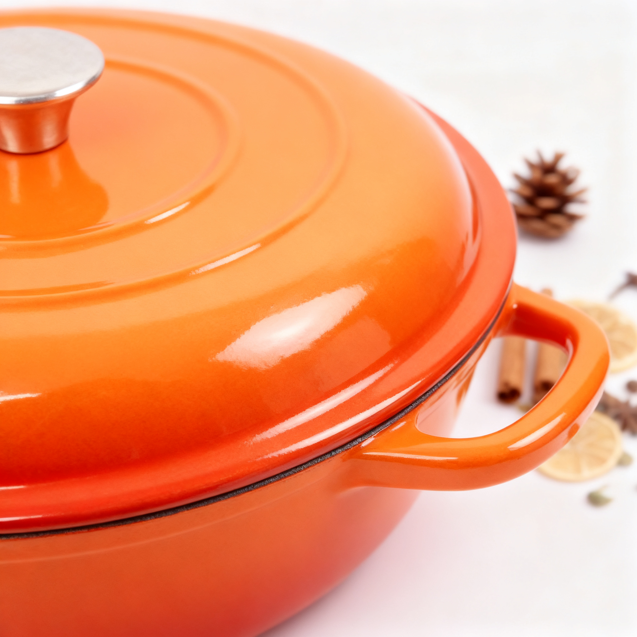 Nonstick Enamel Cast Iron Cookware Set 11-Piece Casserole Gas Induction Cooker Oven Safe High Quality Metal Cooking Pot Pan