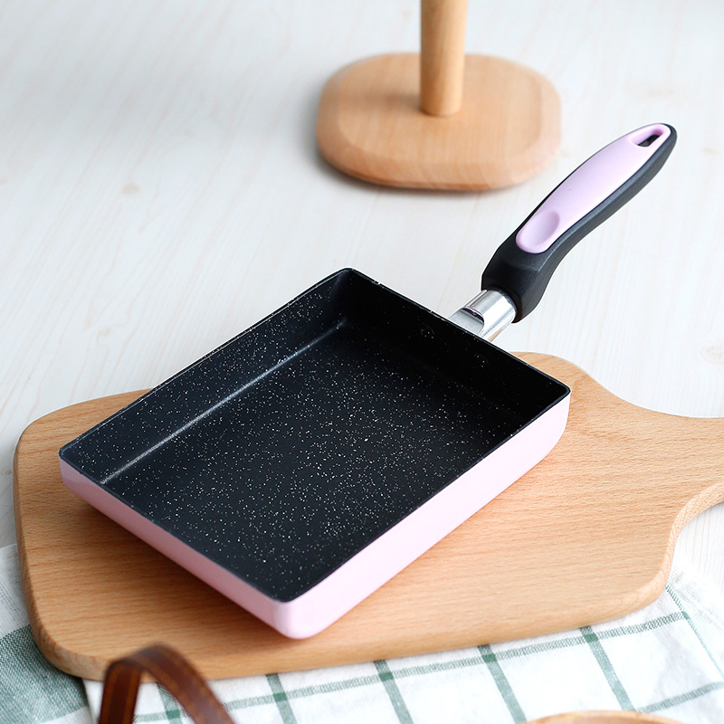 Hot Selling 2024 Colorful Frying Pan Non-Stick Cookware Kitchen Utensils Kitchenware Household Gift Frying Pan