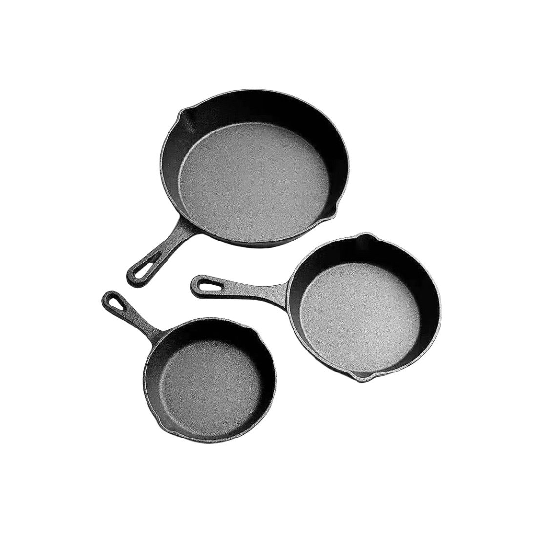 Highest Rated 10 Inches 25cm Diameter Cast Iron Flat Base Frying Pan for Oven/Stove/Grill/Campfire Easy to Use