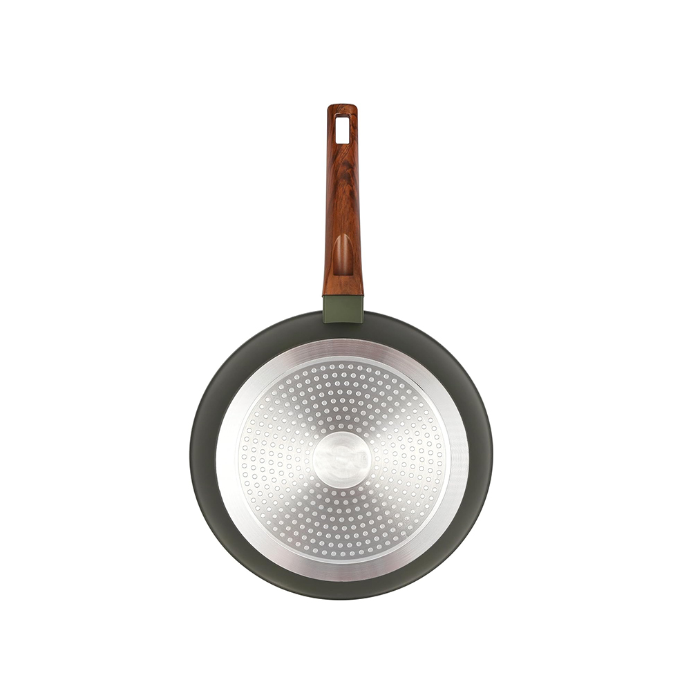 Classic Durable Forged Aluminum 7-Piece Eco-Friendly Non-Stick Cookware Set Glass Cover Ceramic Coating Healthy Induction Base