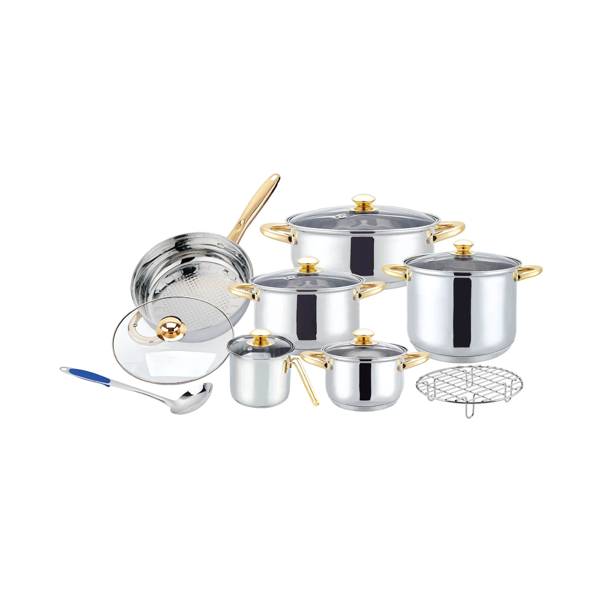 Induction Cooker Cookware Set Custom Kitchen Pot Set