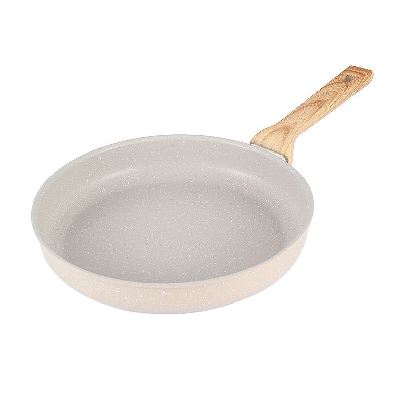 Modern Design 24/28/30cm Cast Aluminum Omelette Pan with Glass Cover Non-Stick Kitchen Cookware Eco-Friendly