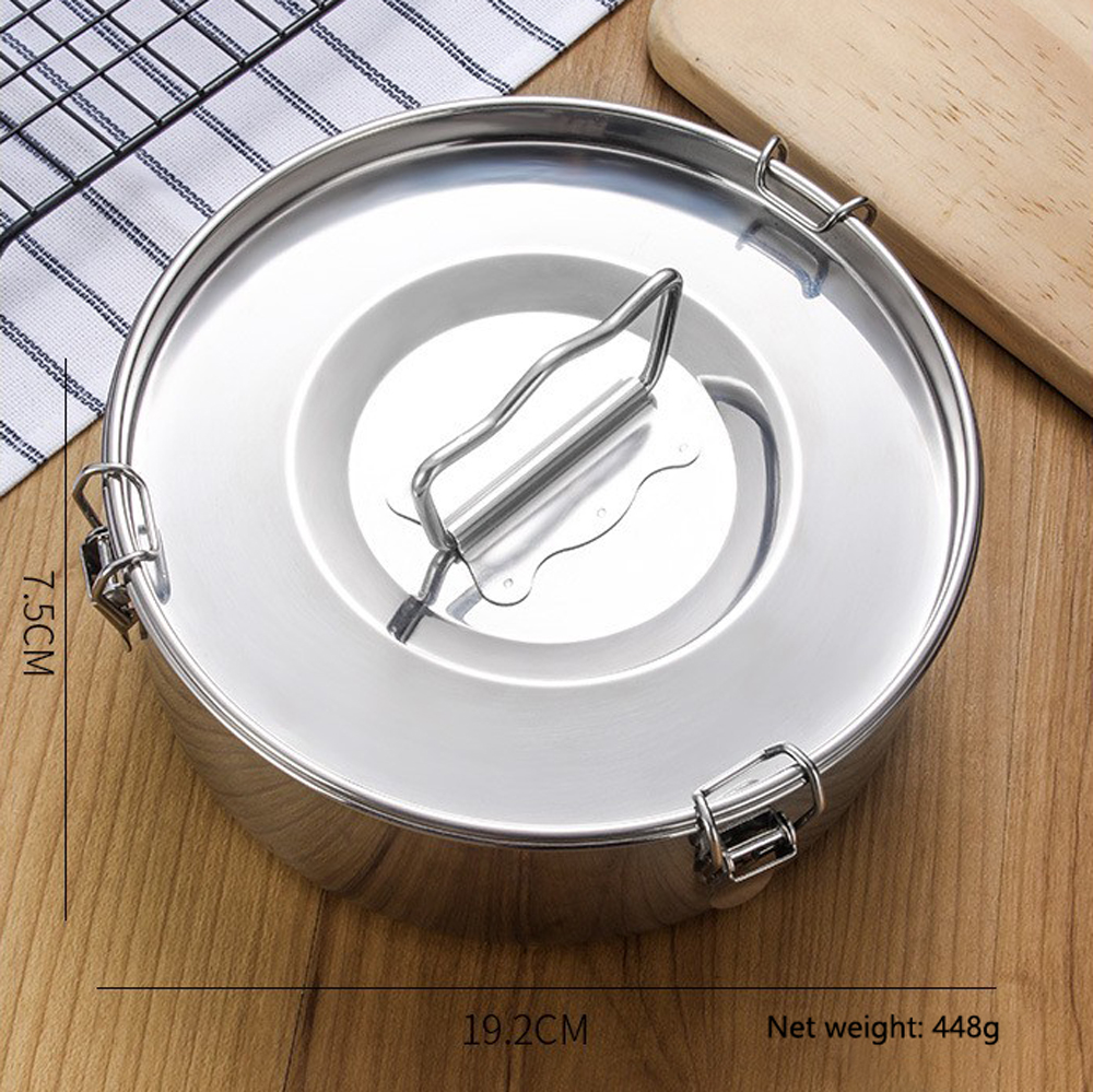 Eco-Friendly 19cm Diameter 304 Stainless Steel Food Steamer Pot for Instant Pot Electric Pressure Cooker