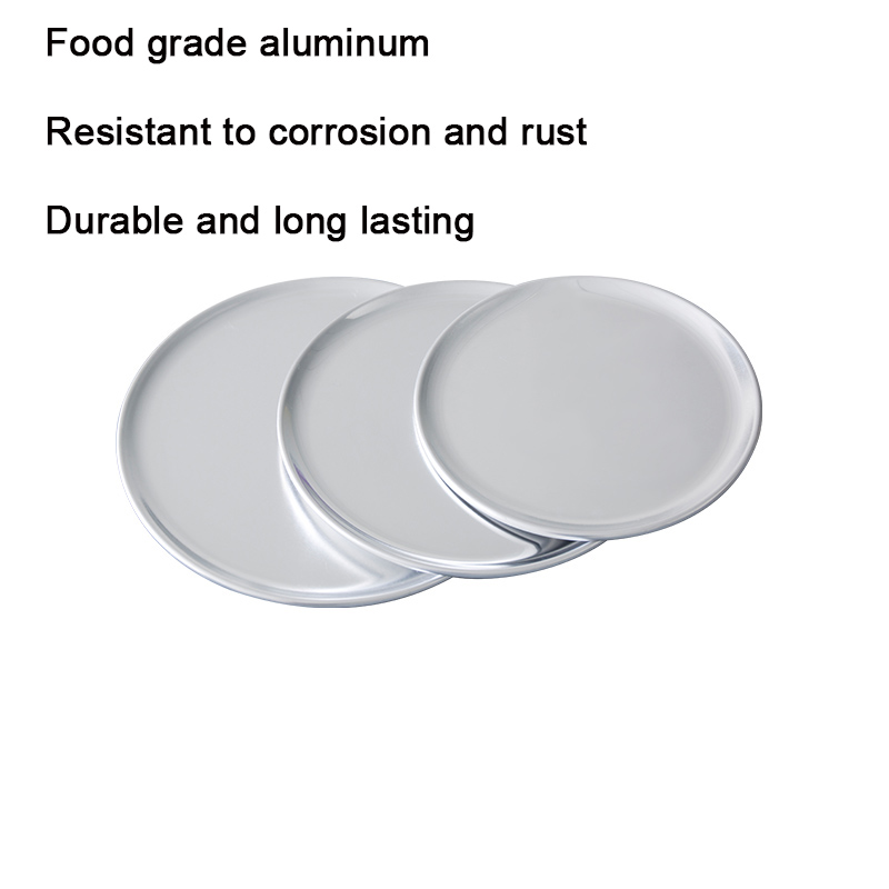 Bakery Tray Aluminum Metal Baking Tray Bread Cake Pan Round Pizza Tray Pizza Pan Loaf Pan