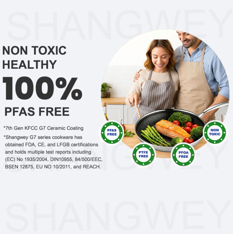Factory Price Nonstick Frying Pan Skillet Kitchen Cooking 304 Milk Pot Stainless Steel Non Stick Cookware Pots And Pans