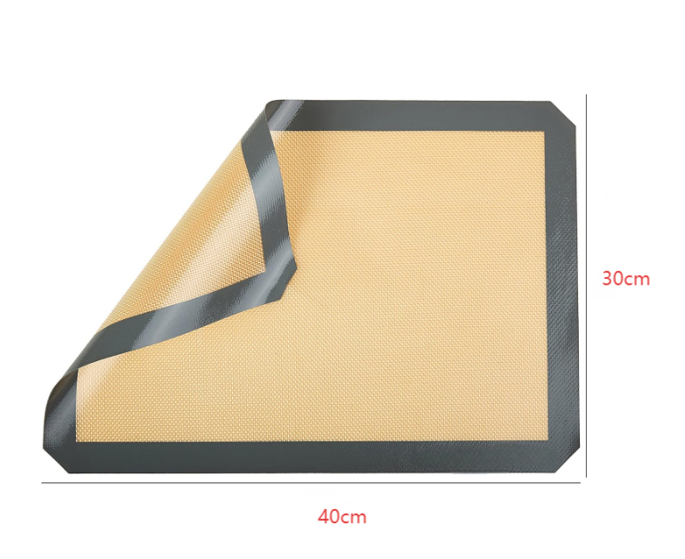 Wholesale Non-Stick Reusable Oven Bakeware Silicone Rectangular Baking Mat