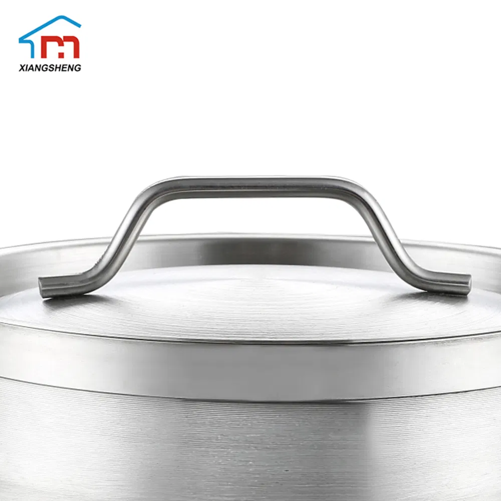 Xiangsheng 10qt Stainless Steel Brazier/Braising Pot Induction Sauce Pan Composite Soup Pan