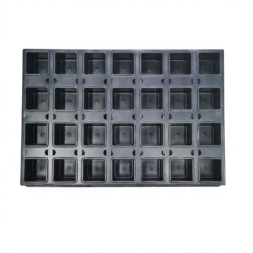 Customized 28 One-Piece Forming Mold Loaf Tray Square Bread Baking Pan Aluminized Steel Non-stick Eco-Friendly BAKEWARE