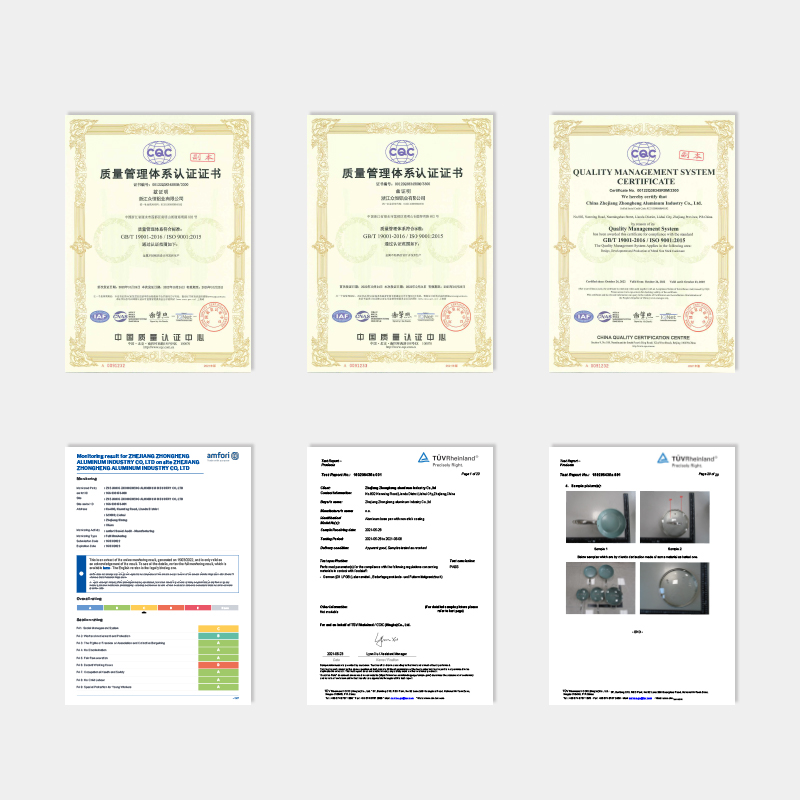Certifications Document