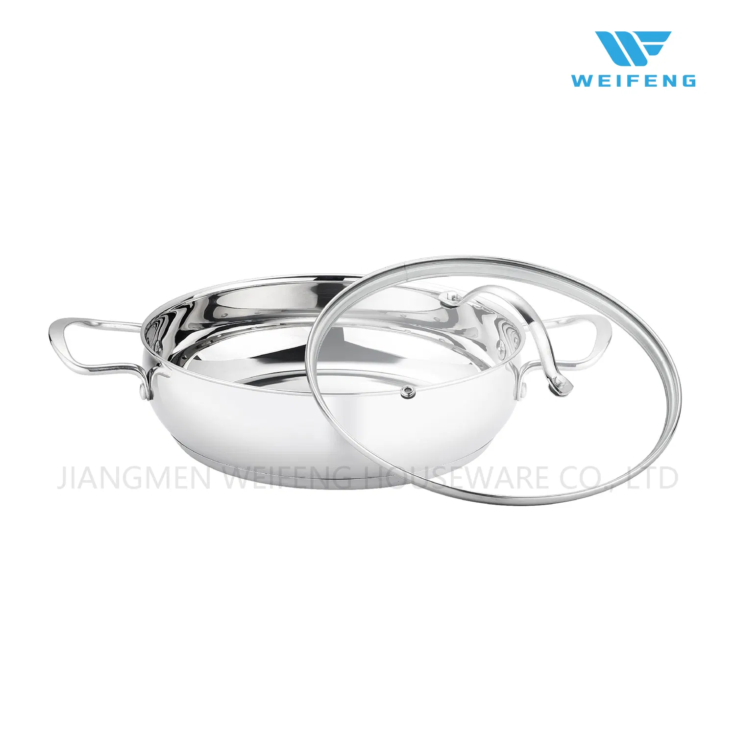 Apple Shape Stainless Steel Cookware Set with Clean Glass Lid, Houseware