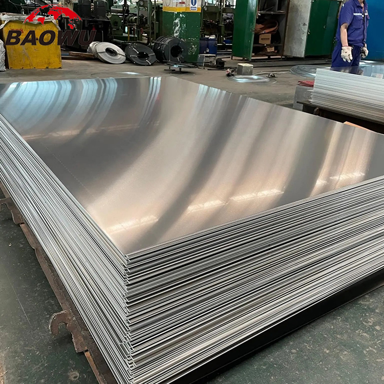 Manufacturer's Hot Sale 5000 Series 4x8 Aluminium Plate Coated Smooth T3-T8 Temper Cookware Grade Polishing Cutting Welding