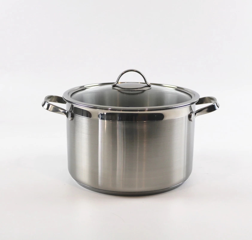 Factory Wholesale Premium Chefmate Prestige Non-stick Cooking Set Stainless Steel 5 Pcs Pot Casserole Cookware Set