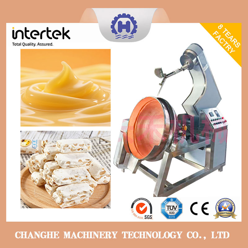 Electric Heating Copper Frying Wok for Nougat Stirring