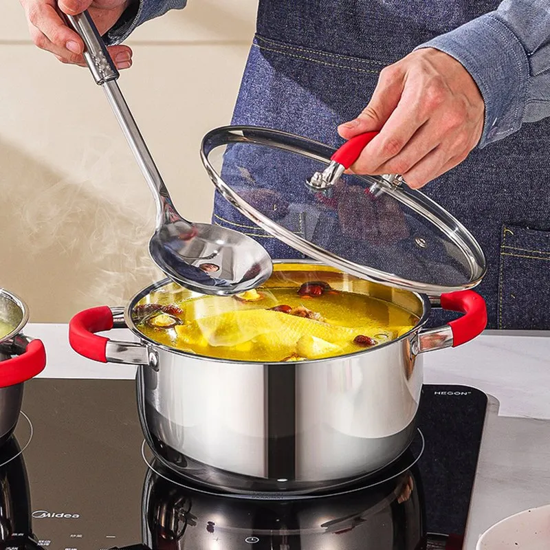 16 Pieces Stainless Steel Pot Set