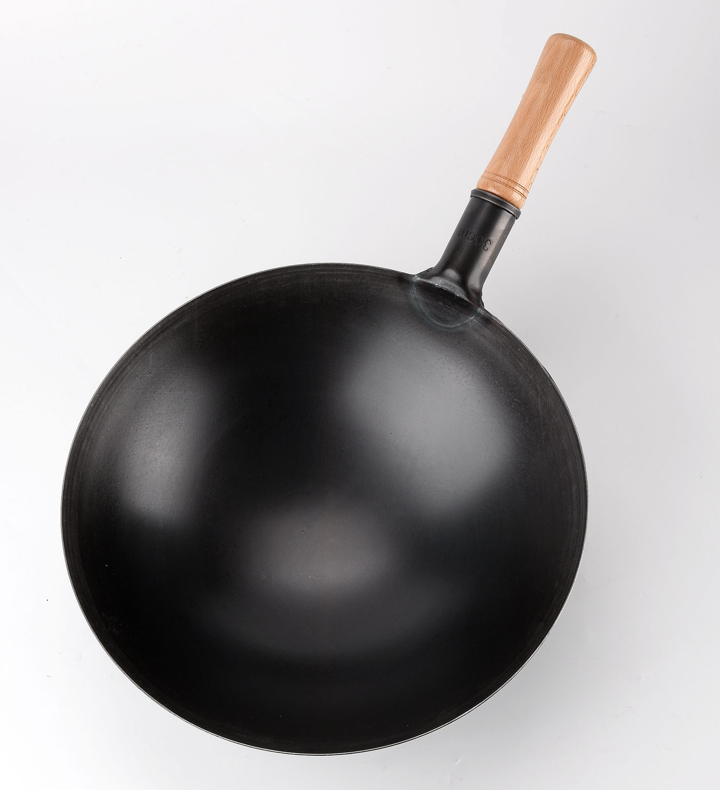 Carbon Steel Wok Detail 1