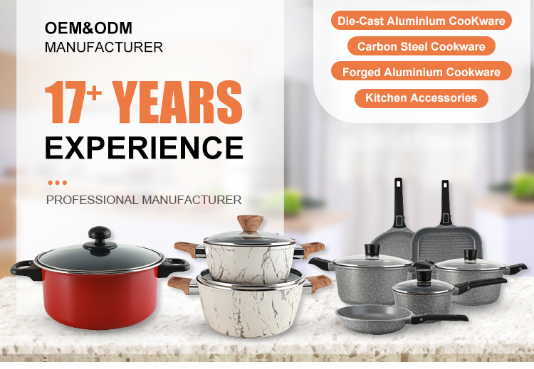 Die-Cast Aluminum Cookware Soup Pot