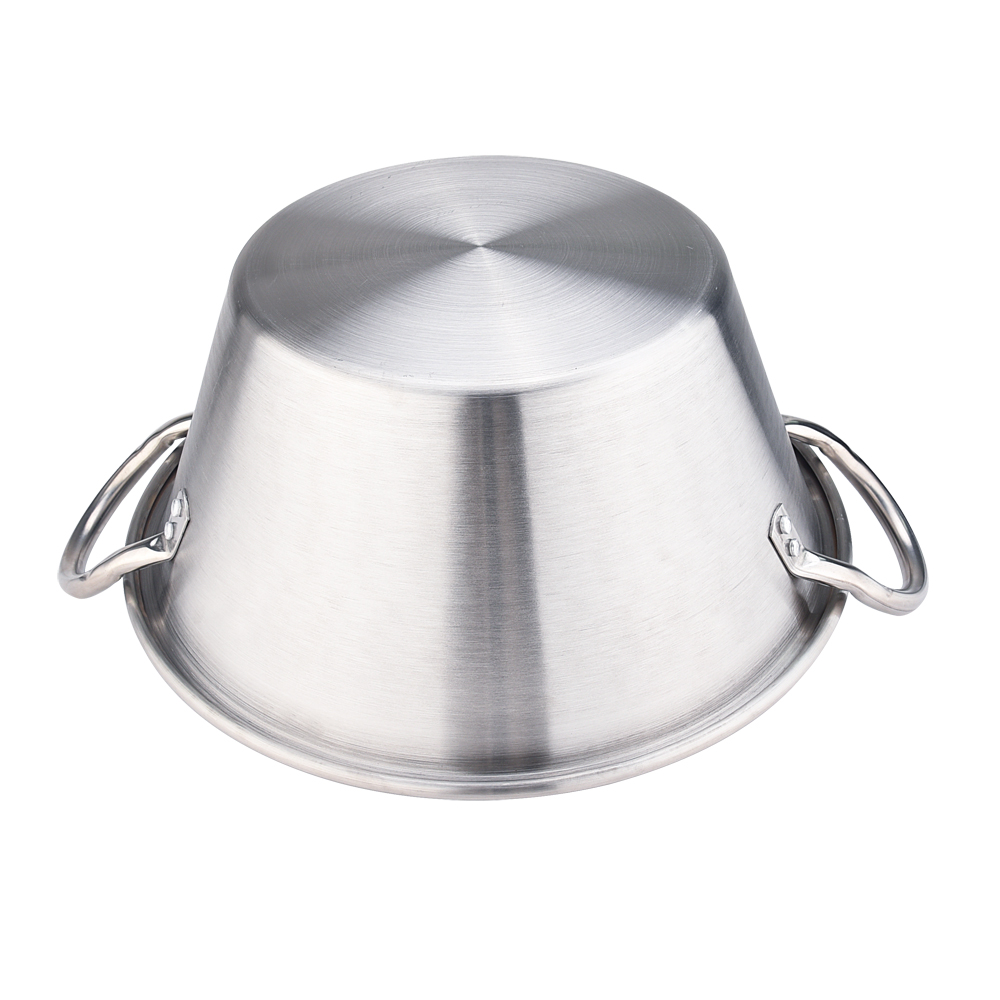 Stainless Steel Cooking Pot Set Frying High Wok Kitchen Cookware for Home Restaurant Professional Commercial Cooker