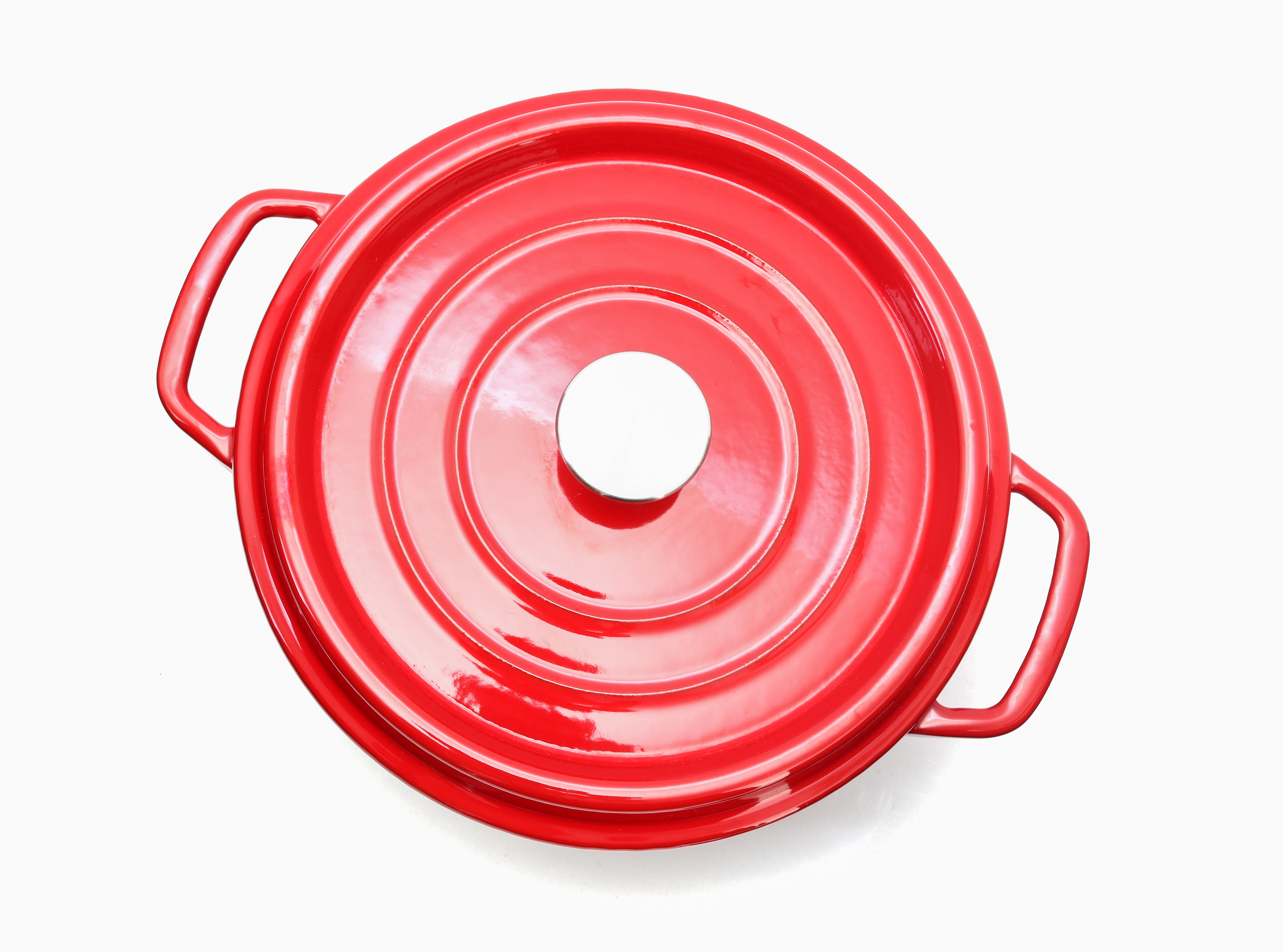 Ceramic Cast Iron Enamel Dutch Oven Camping Pot Set