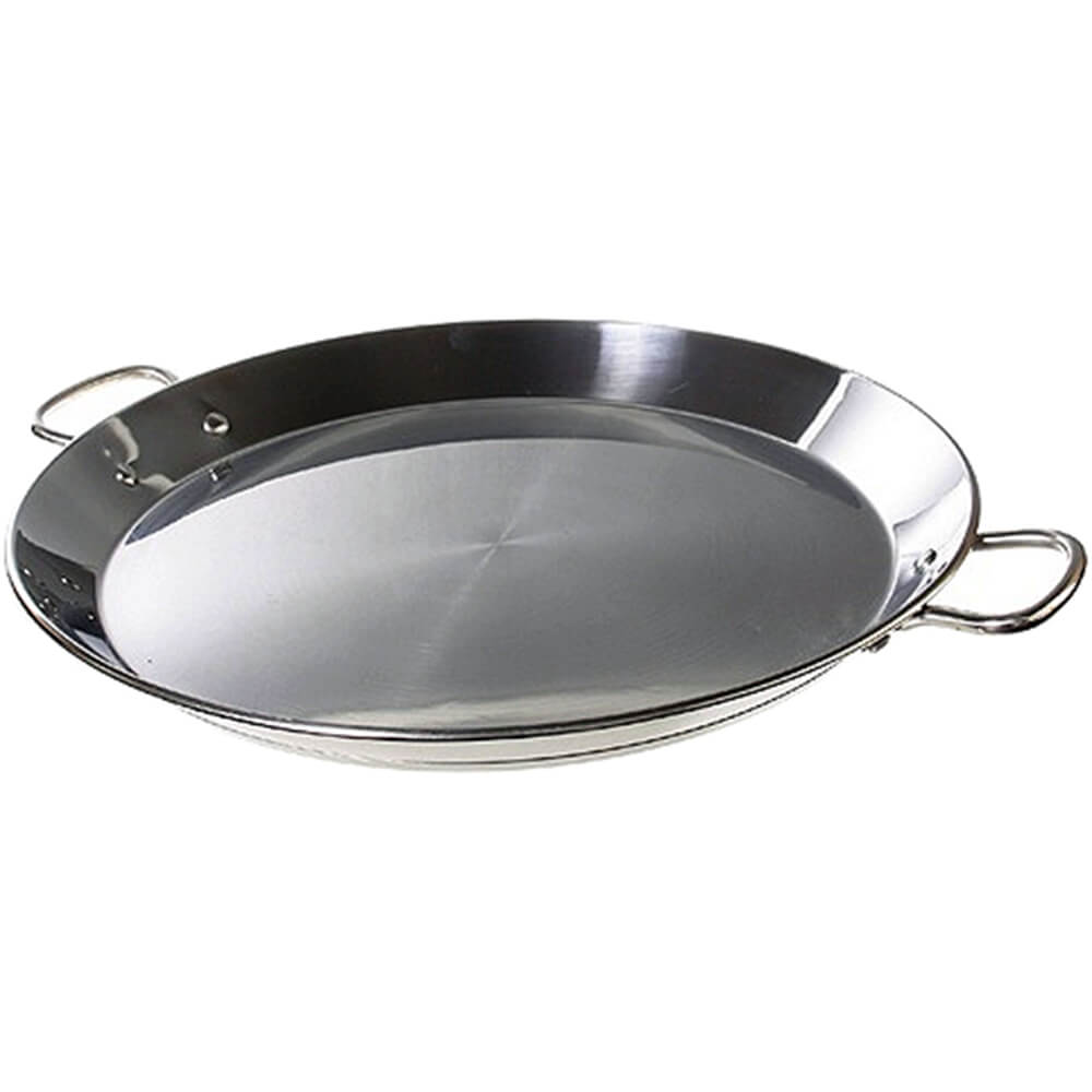 Commercial Three Layers Composite Bottom Hammered Stainless Stainless Steel Paella Pan