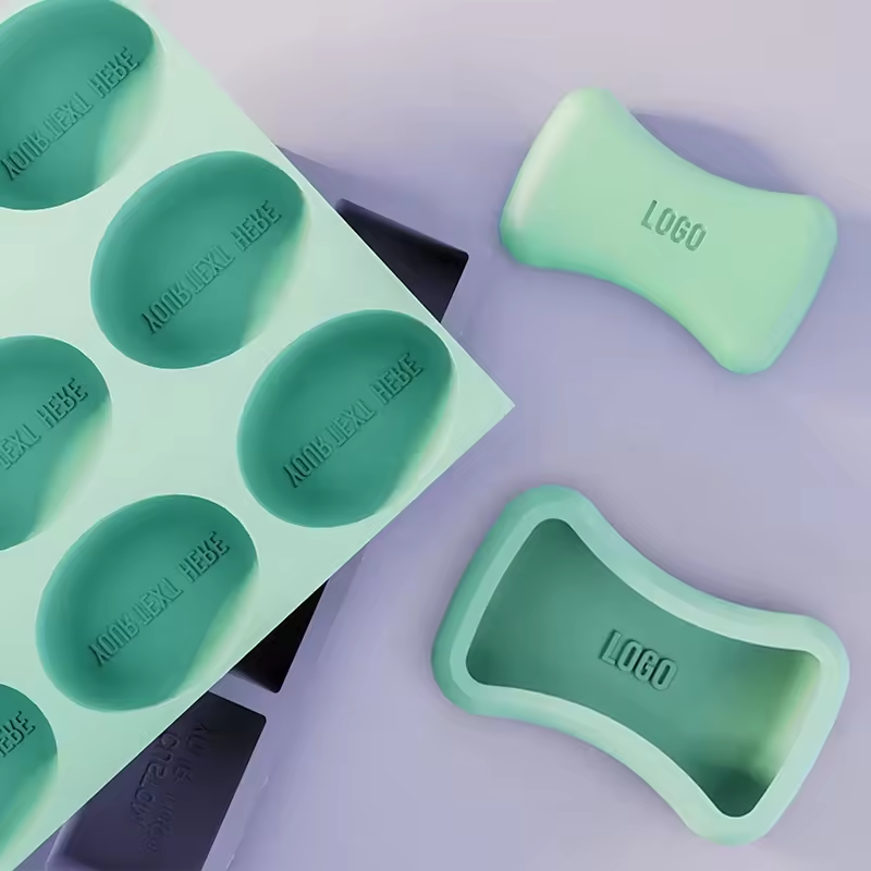 Silicone Cake Mold Custom Hot Selling Handmade DIY Soap Mold Factory Custom Round Rectangular Silicone Custom Logo Bakeware Tool