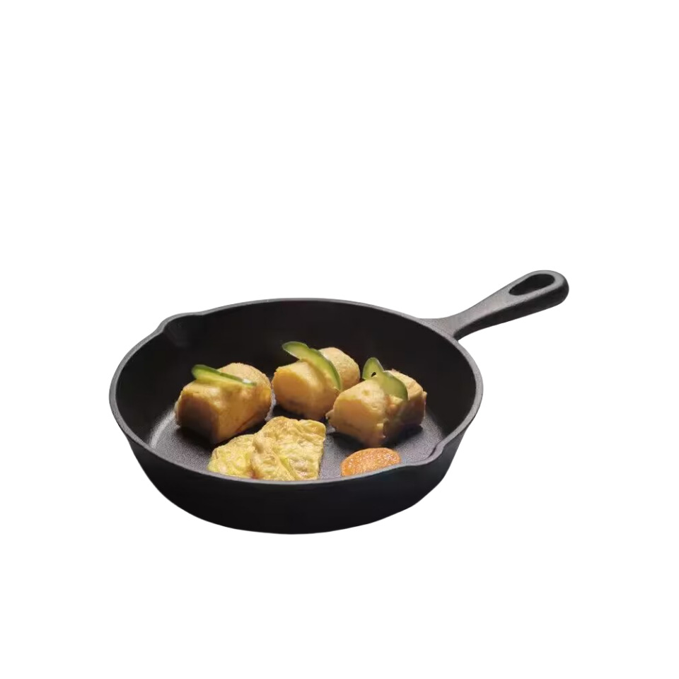 Highest Rated 10 Inches 25cm Diameter Cast Iron Flat Base Frying Pan for Oven/Stove/Grill/Campfire Easy to Use
