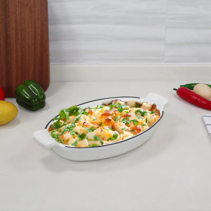 Cast Iron Baking Pan View