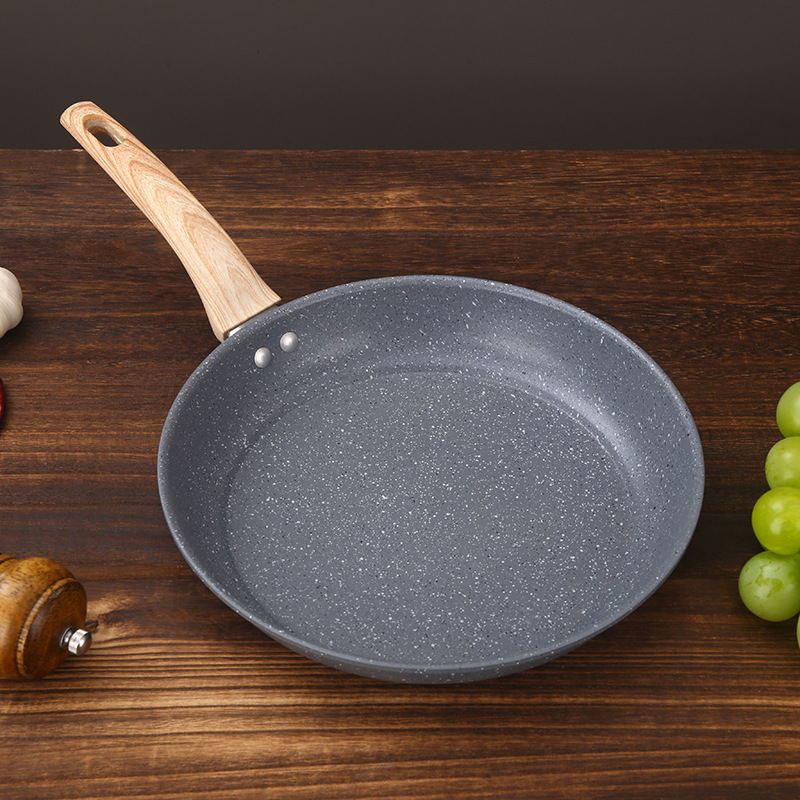 Chaoda Maifan Stone Non-Stick Frying Pan Skillet - Multipurpose Smokeless Cookware for Pancakes, Eggs, Steak &amp; Stir-Fry,