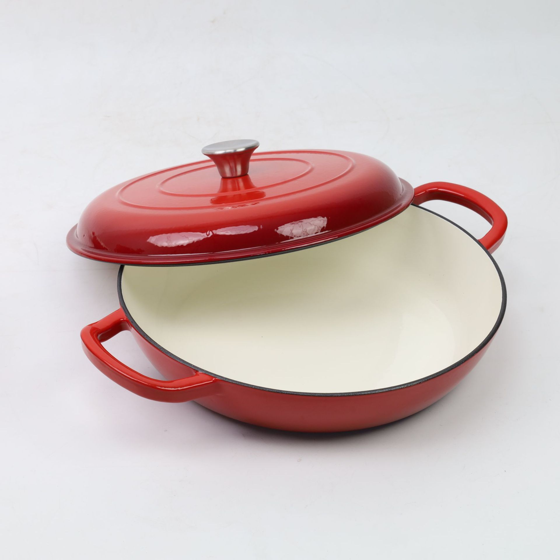 Enameled Cast Iron Dutch Oven Set