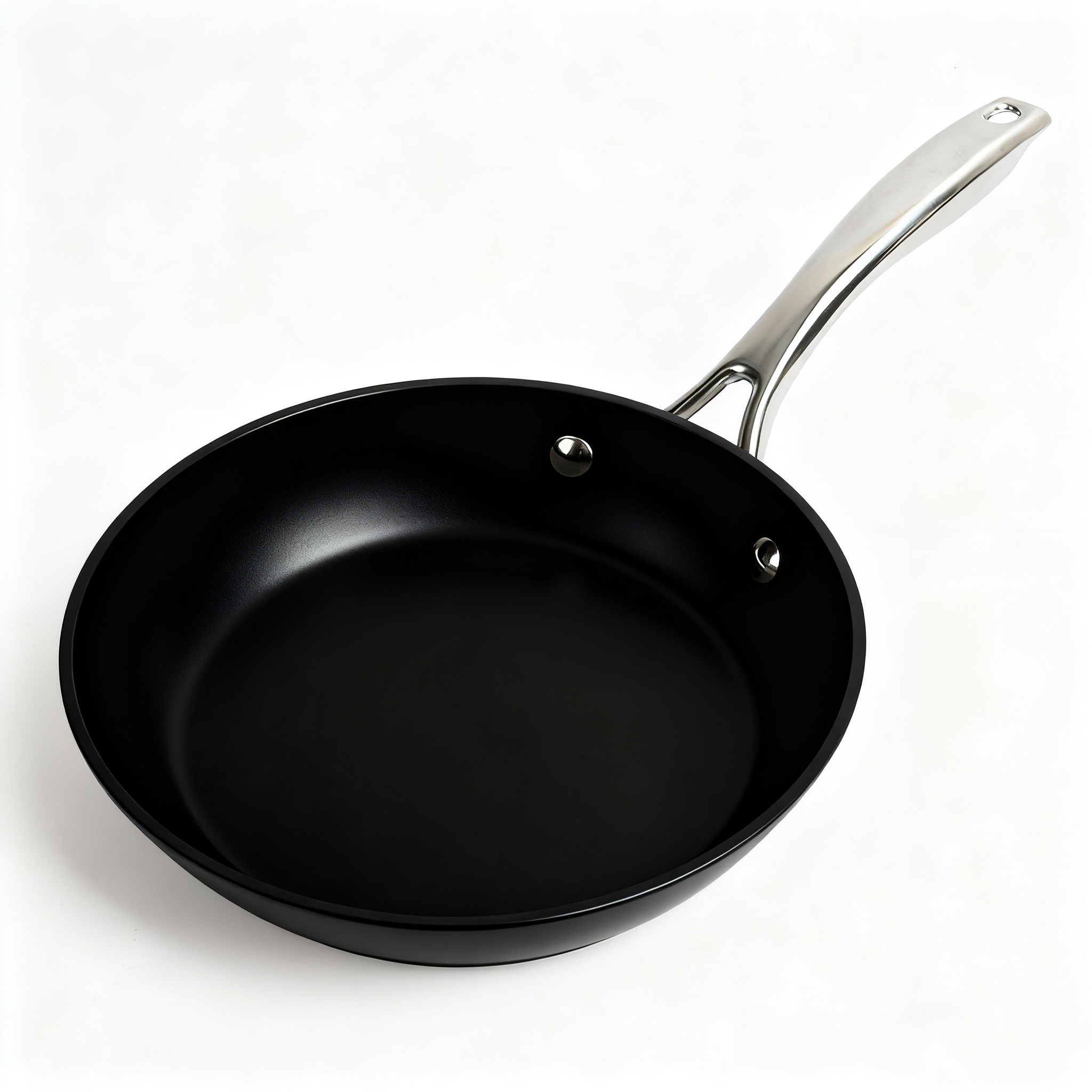Professional Nonstick Coating Induction Cooker Compatible Aluminum Fry Pan Cookware Frying Pans with Steel Handle for Cooking