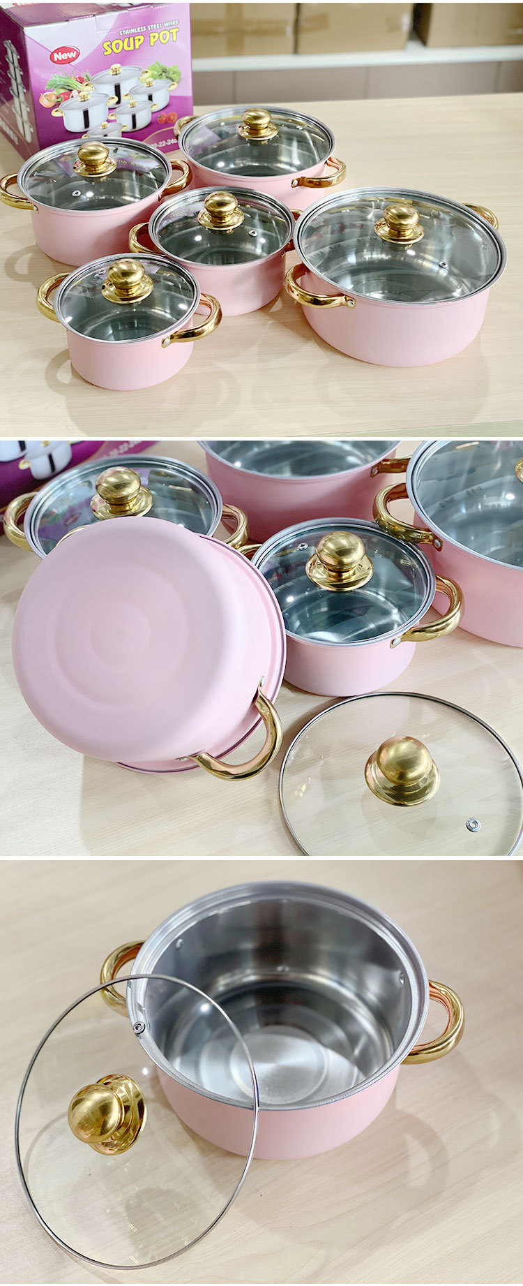 Stainless Steel Cookware Set Detail 7
