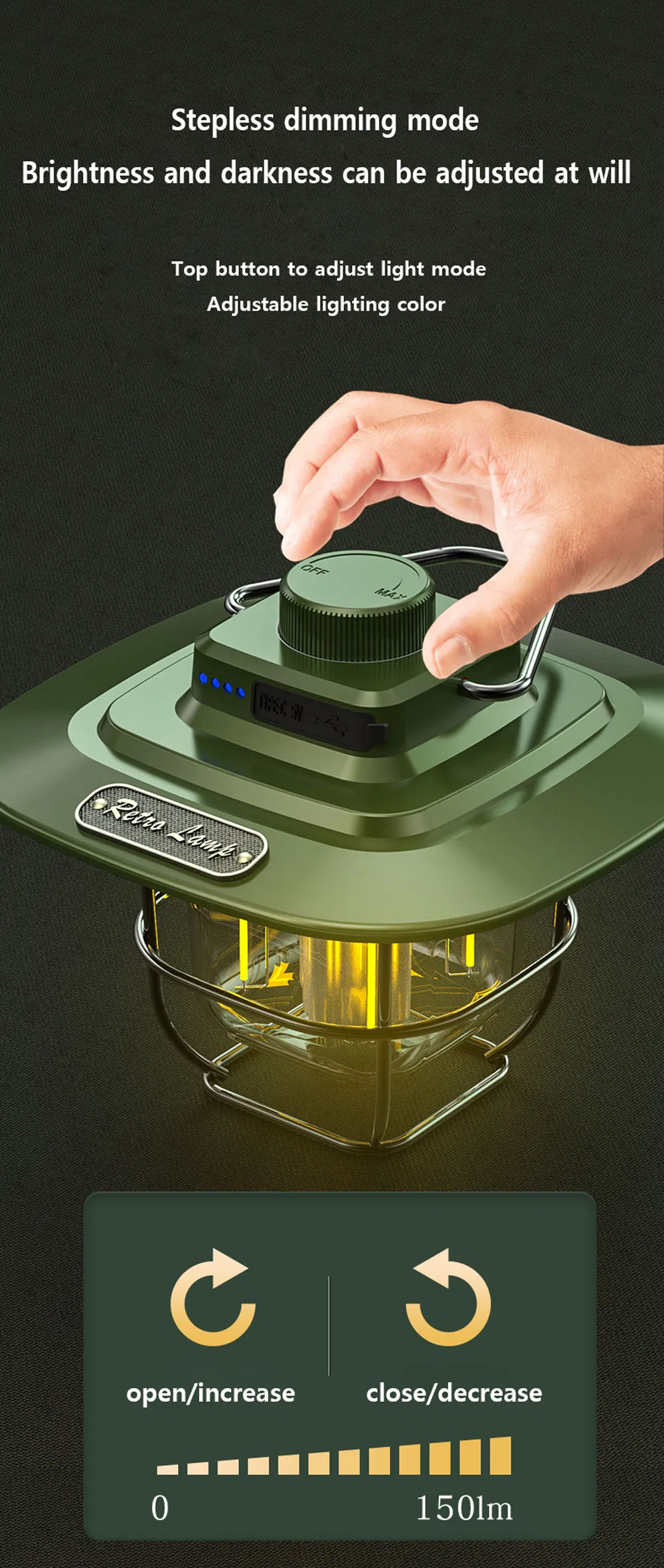 Camping Lantern Photo 4